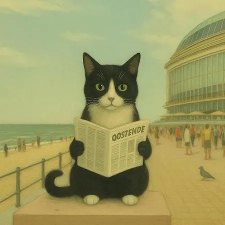 Relaxed Coastal - Steps From & Center Appartement Oostende